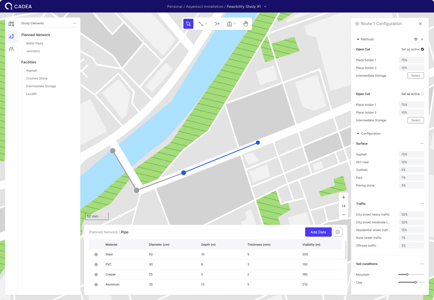 CADEA Platform Interface